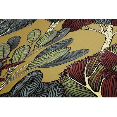 Profhome 377571-GU Non-woven Forest Wallpaper - Wallpaper Profhome 377571-GU Non-woven Forest Wallpaper - Wallpaper