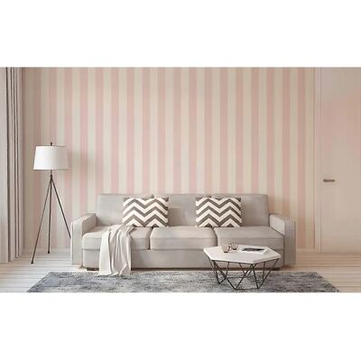 Profhome 381013-GU Pink Textured Traditional Wallpaper - Wallcovering Profhome 381013-GU Pink Textured Traditional Wallpaper - Wallcovering