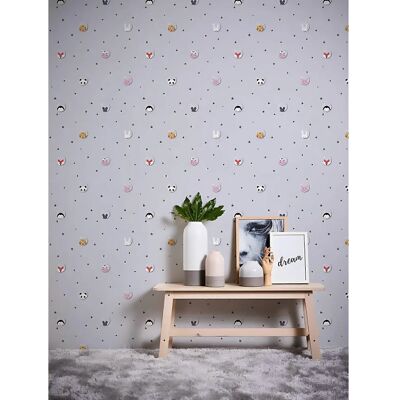Profhome 381431-GU Papier Peint Non-tissé Motif Animal - Décor Murale - Publicité Profhome 381431-GU Papier Peint Non-tissé Motif Animal - Décor Murale - Publicité