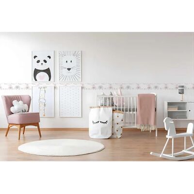 Profhome Elephant Pattern Wallpaper Wall Border - Self-Adhesive, Textured, Washable Profhome Elephant Pattern Wallpaper Wall Border - Self-Adhesive, Textured, Washable