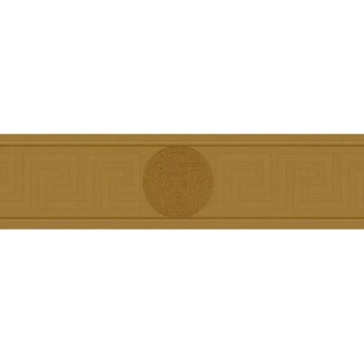 Profhome 935222-GU Gold Textured Border Tapete - Wanddekoration Profhome 935222-GU Gold Textured Border Tapete - Wanddekoration