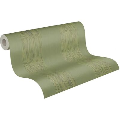 Profhome 956604-GU Papel Pintado Textil - Verde - Texturado, Mate Profhome 956604-GU Papel Pintado Textil - Verde - Texturado, Mate