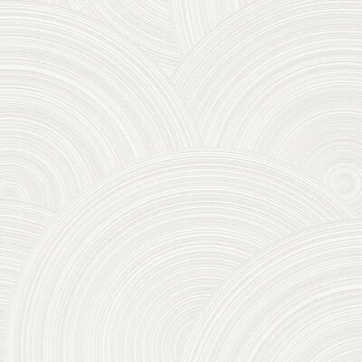 Profhome 386961-GU Non-woven Geometric Glittering Wallpaper - White Oyster White Profhome 386961-GU Non-woven Geometric Glittering Wallpaper - White Oyster White