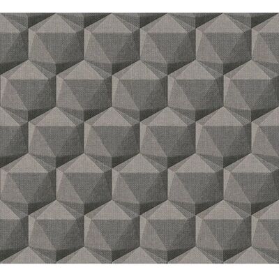Profhome 387482-GU Papier Peint Non Tissé à Relief Chaud - Gris Mat - Publicité Profhome 387482-GU Papier Peint Non Tissé à Relief Chaud - Gris Mat - Publicité