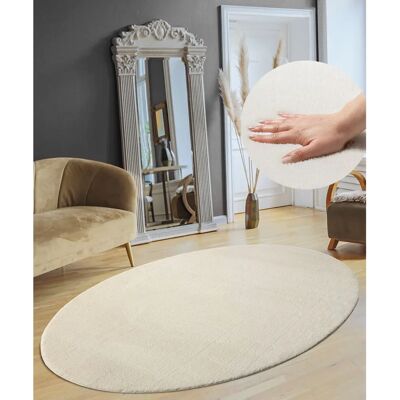 THE CARPET Relax Beige - Waschbarer, Rutschfester Teppich THE CARPET Relax Beige - Waschbarer, Rutschfester Teppich