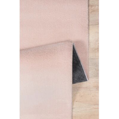 Teppich Relax Pink - Teppich 240x340cm, Moderner Fell-Look, Waschbar Teppich Relax Pink - Teppich 240x340cm, Moderner Fell-Look, Waschbar