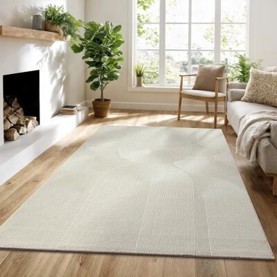 THE CARPET Lima - Waschbarer Teppich aus recyceltem Polyester THE CARPET Lima - Waschbarer Teppich aus recyceltem Polyester