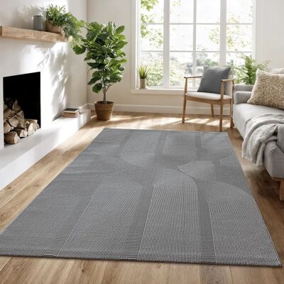 THE CARPET Lima - Waschbarer Teppich aus recyceltem Polyester THE CARPET Lima - Waschbarer Teppich aus recyceltem Polyester