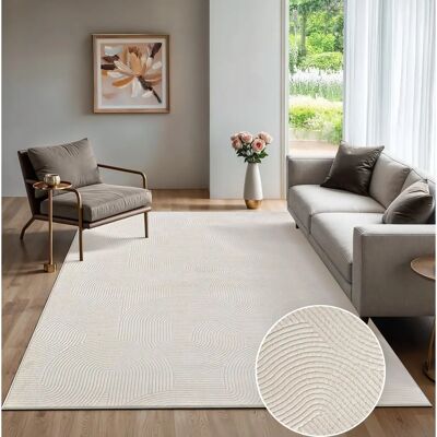 THE CARPET Rio Beige 200x280cm 8mm - Teppich THE CARPET Rio Beige 200x280cm 8mm - Teppich