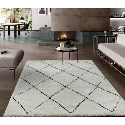 THE CARPET Bahar Shaggy - Skandinavischer Stil, 240x340cm, beige THE CARPET Bahar Shaggy - Skandinavischer Stil, 240x340cm, beige