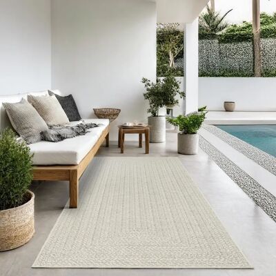 THE CARPET - Kansas - Beige - 80x250 cm - Teppich THE CARPET - Kansas - Beige - 80x250 cm - Teppich
