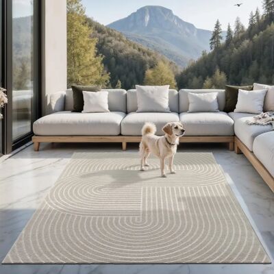 THE CARPET Tenerife Plus - Robuster Outdoor rechteckiger Teppich THE CARPET Tenerife Plus - Robuster Outdoor rechteckiger Teppich