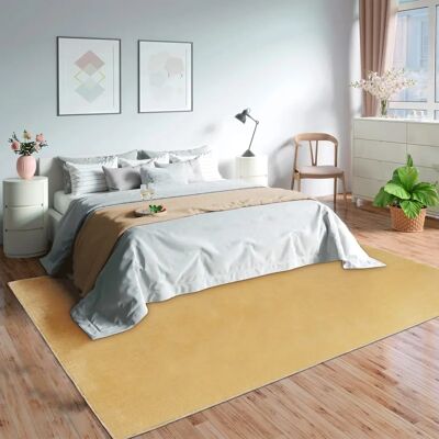 MIA'S TEPPICHE Olivia Or - Tapis Moderne Doux MIA'S TEPPICHE Olivia Or - Tapis Moderne Doux