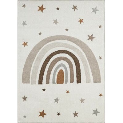 THE CARPET Beat Kids Kidszimmer Teppich - 160x220 cm, beige - Kids Carpet THE CARPET Beat Kids Kidszimmer Teppich - 160x220 cm, beige - Kids Carpet