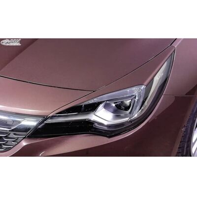 RDX Racedesign Headlight Eyelids for Opel Astra K 2015-2021 - Headlight Eyelids RDX Racedesign Headlight Eyelids for Opel Astra K 2015-2021 - Headlight Eyelids
