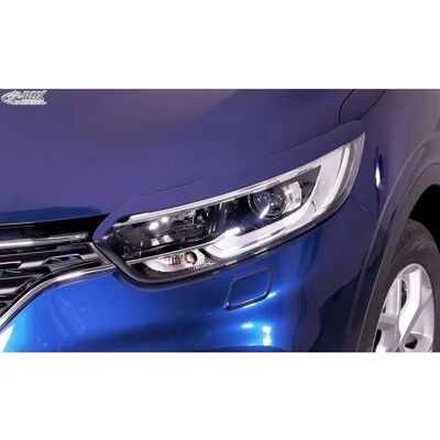 RDX Racedesign Sourcils de phares - Renault Kadjar 2015-2022 RDX Racedesign Sourcils de phares - Renault Kadjar 2015-2022