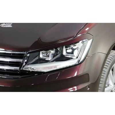 RDX RACEDESIGN VW Caddy Headlight Eyebrows - ABS RDX RACEDESIGN VW Caddy Headlight Eyebrows - ABS