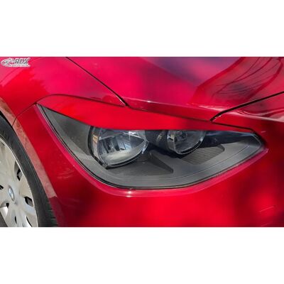 RDX RACEDESIGN Pestañas de faros para BMW Serie 1 - Halógeno RDX RACEDESIGN Pestañas de faros para BMW Serie 1 - Halógeno