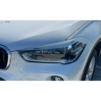 RDX RACEDESIGN Koplampomlijsting voor BMW X1 F48 2015-2019 - Autolampaccessoires RDX RACEDESIGN Koplampomlijsting voor BMW X1 F48 2015-2019 - Autolampaccessoires