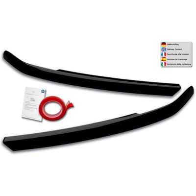 RDX Sopracciglia lucide nere per fari per Audi A6 C8 2018+ - Accessori luci auto RDX Sopracciglia lucide nere per fari per Audi A6 C8 2018+ - Accessori luci auto