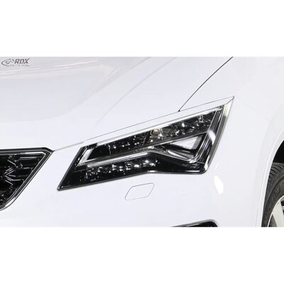 RDX Couvercles de phares pour Seat Ateca et Cupra Ateca - Noir brillant - 5FP RDX Couvercles de phares pour Seat Ateca et Cupra Ateca - Noir brillant - 5FP