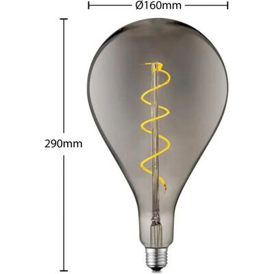 Lucande LED-Lampe A160 4W dimmbar Rauch Lucande LED-Lampe A160 4W dimmbar Rauch
