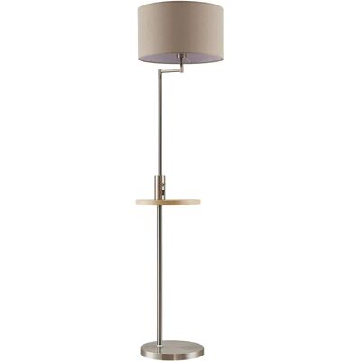 Lindby Zinia Lampa podłogowa - USB, Półka, Nowoczesny Design Lindby Zinia Lampa podłogowa - USB, Półka, Nowoczesny Design