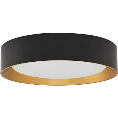Lindby Kambia Lampa sufitowa - Nowoczesna, Czarna, Aluminium - 45cm Lindby Kambia Lampa sufitowa - Nowoczesna, Czarna, Aluminium - 45cm