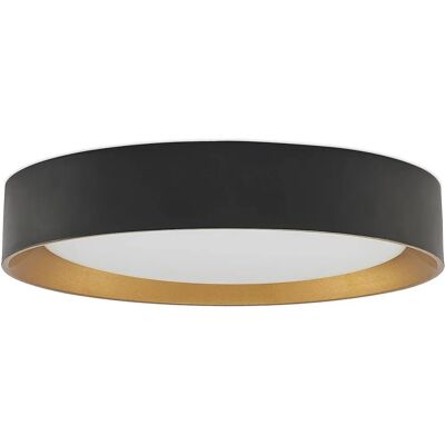 Lindby Kambia Moderne Schwarze Aluminium Deckenlampe - Deckenleuchte Lindby Kambia Moderne Schwarze Aluminium Deckenlampe - Deckenleuchte