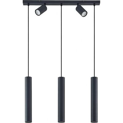 Lindby Sanad Nowoczesna lampa wisząca z 5 żarówkami - Lampa wisząca Lindby Sanad Nowoczesna lampa wisząca z 5 żarówkami - Lampa wisząca