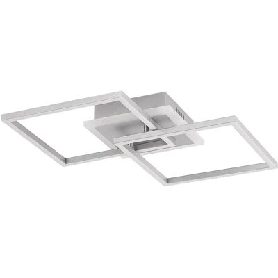 Lindby Szara Nowoczesna Kwadratowa Lampa sufitowa LED - Lampa sufitowa LED Lindby Szara Nowoczesna Kwadratowa Lampa sufitowa LED - Lampa sufitowa LED