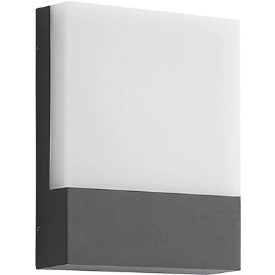 Lindby Vanira Vägglampa - Modern utomhus aluminium svart LED Lindby Vanira Vägglampa - Modern utomhus aluminium svart LED