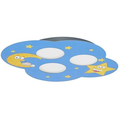 Lindby Thorke Luz de Techo Azul - Decoración Infantil Lindby Thorke Luz de Techo Azul - Decoración Infantil