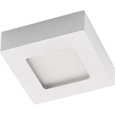 PRIOS Alette Lampada da Soffitto LED - 12,2cm - Argento PRIOS Alette Lampada da Soffitto LED - 12,2cm - Argento