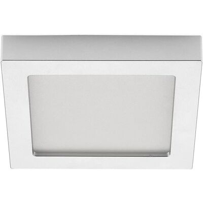 PRIOS Alette Lampada a Soffitto - Argento Moderna 22,7cm 18W PRIOS Alette Lampada a Soffitto - Argento Moderna 22,7cm 18W