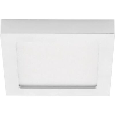 PRIOS Alette LED Ceiling Light - Modern Design, White, 22.7cm, 24W PRIOS Alette LED Ceiling Light - Modern Design, White, 22.7cm, 24W