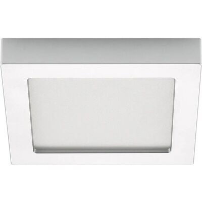 PRIOS Alette Lampada Soffitto - Argento Moderna 24W PRIOS Alette Lampada Soffitto - Argento Moderna 24W