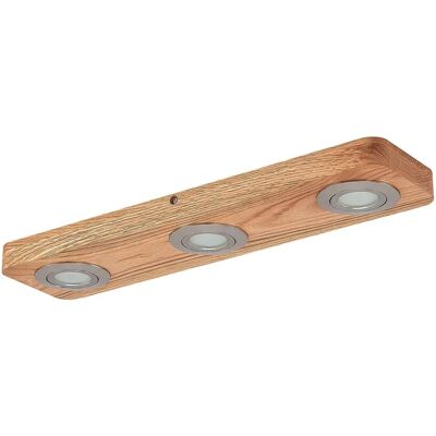 Lindby Mikari Nowoczesny Drewniany Żyrandol - 3 Światła Lindby Mikari Nowoczesny Drewniany Żyrandol - 3 Światła