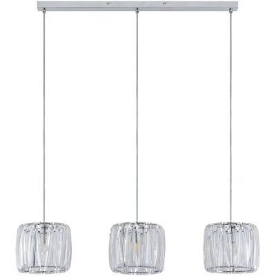 Lámpara colgante Lindby Sofia - Transparente, 3 Luces, E14 Lámpara colgante Lindby Sofia - Transparente, 3 Luces, E14