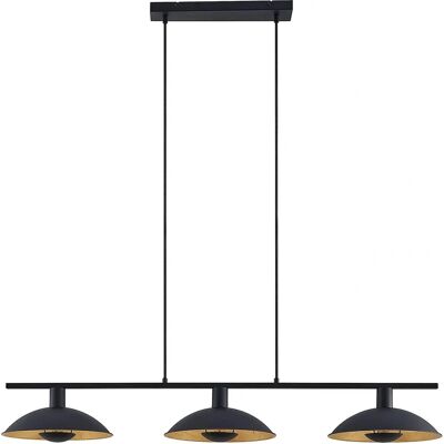 Lindby - Narisara Pendelleuchte - Schwarz & Gold - Modern 3-Flamm Lindby - Narisara Pendelleuchte - Schwarz & Gold - Modern 3-Flamm