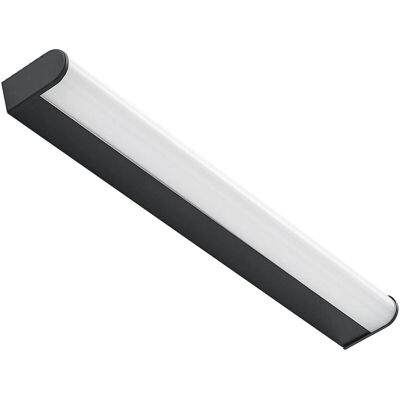 Lindby Ulisan Wandleuchte - Modernes Schwarzes Aluminium Badezimmerlicht Lindby Ulisan Wandleuchte - Modernes Schwarzes Aluminium Badezimmerlicht