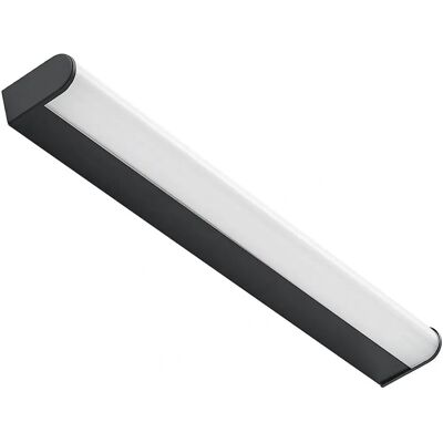 Lindby Ulisan Wall Lamp - Modern Black Aluminium Bathroom Light Lindby Ulisan Wall Lamp - Modern Black Aluminium Bathroom Light