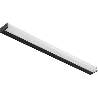 Lindby Ulisan Wall Lamp - Modern Black Aluminum Bathroom Light Lindby Ulisan Wall Lamp - Modern Black Aluminum Bathroom Light