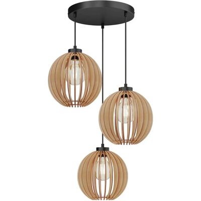Envostar Envolight Clay Lampa Wisząca - Okrągła 3 Żarówki Nowoczesny Naturalny Styl Envostar Envolight Clay Lampa Wisząca - Okrągła 3 Żarówki Nowoczesny Naturalny Styl