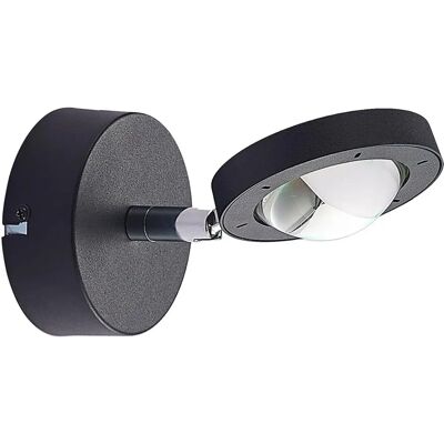 Lámpara de pared Edonita de Lindby - Moderno LED Negro Lámpara de pared Edonita de Lindby - Moderno LED Negro