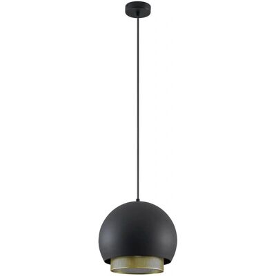 Lucande - Sivaniel Pendant Lamp - Black/Gold Lucande - Sivaniel Pendant Lamp - Black/Gold