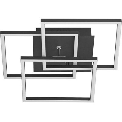 Lindby Qiana Plafonnier - Moderne Noir 3-Lumières LED Lindby Qiana Plafonnier - Moderne Noir 3-Lumières LED