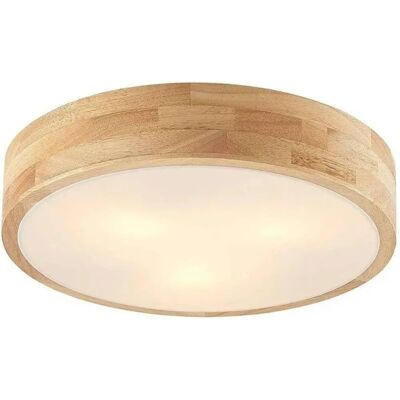 Lindby Tanju Rustykalna Drewniana Lampa Sufitowa - Oświetlenie Sufitowe Lindby Tanju Rustykalna Drewniana Lampa Sufitowa - Oświetlenie Sufitowe