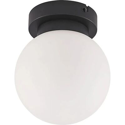 Lindby Tavino Plafondlamp - Zwart Metal Modern Sfeer Lindby Tavino Plafondlamp - Zwart Metal Modern Sfeer