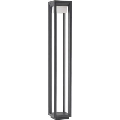 Prios - Udendørslampe Gamion Moderne Grå Aluminium - 90cm - Have/Vej Lys Prios - Udendørslampe Gamion Moderne Grå Aluminium - 90cm - Have/Vej Lys